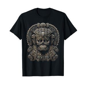 Mictlantecuhtli Mexican Aztec God Of Death Skull T-Shirt